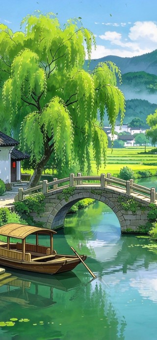 江南水乡云淡风轻