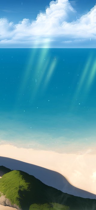 蓝色大海