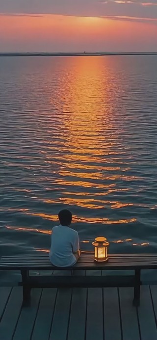 海景夜空
