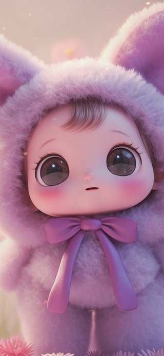 可爱兔子耳朵