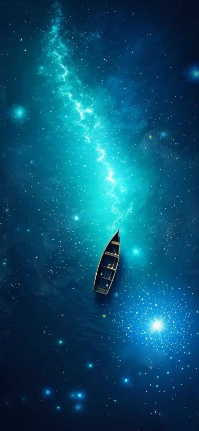 孤独的小船 治愈星河