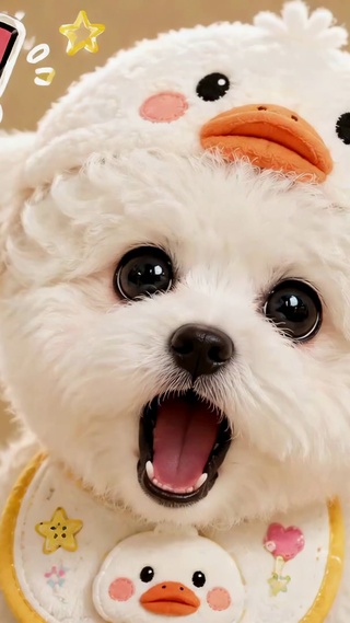 可爱萌犬干饭第一名