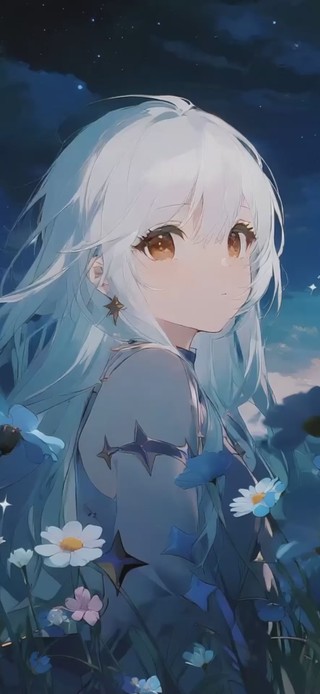 二次元氛围感少女