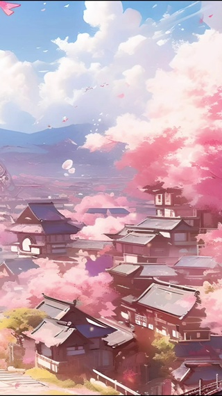 樱花城市