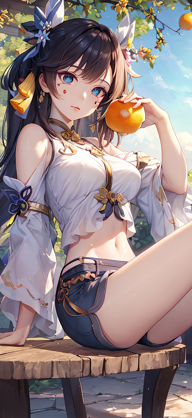 小清新下午茶女孩