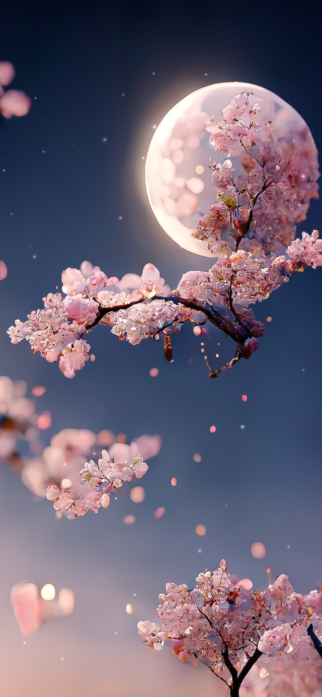 樱花月夜