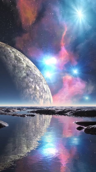 宇宙中的星球