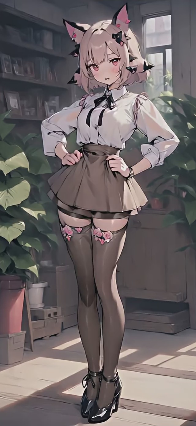 可爱性感兔耳黑丝萝莉美女妹子