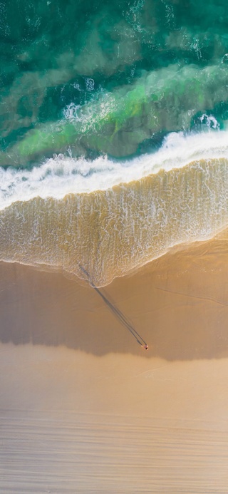 沙滩海浪