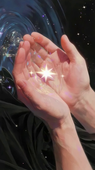 手捧星辰