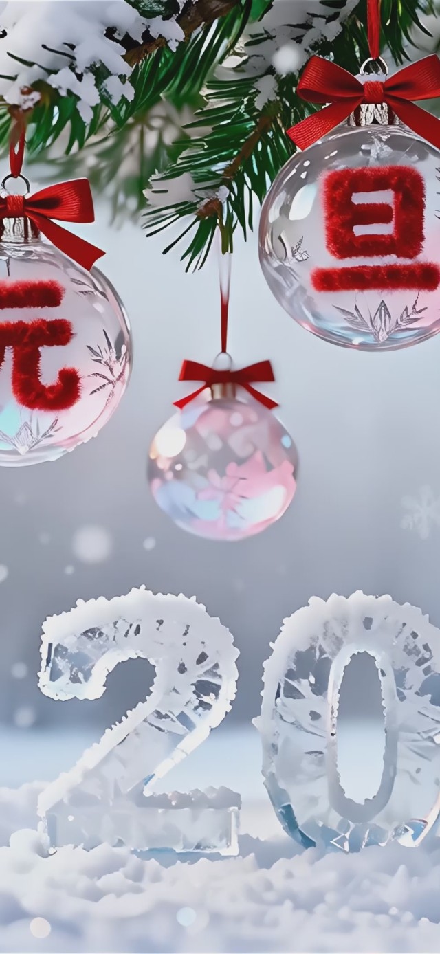 2026元旦快乐节日氛围桌面