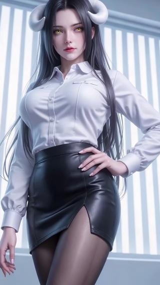 制服黑丝美女