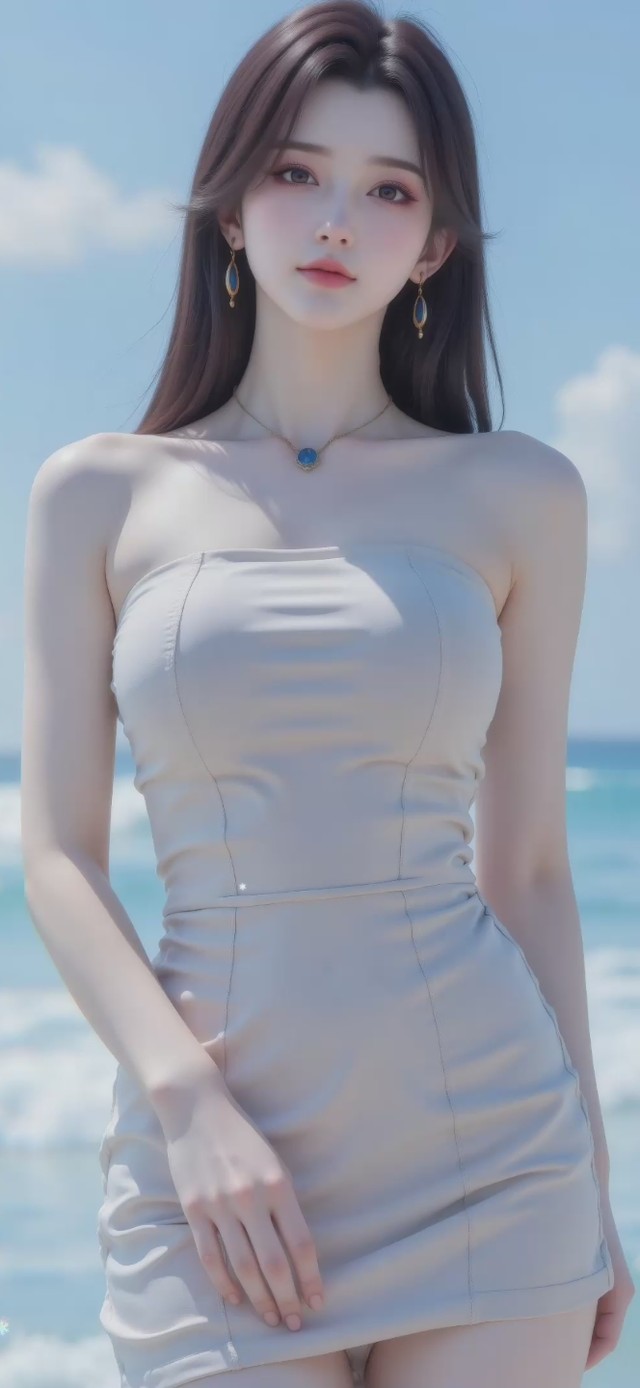 简约护眼美女壁纸