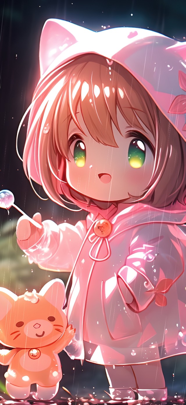 雨天可爱小樱