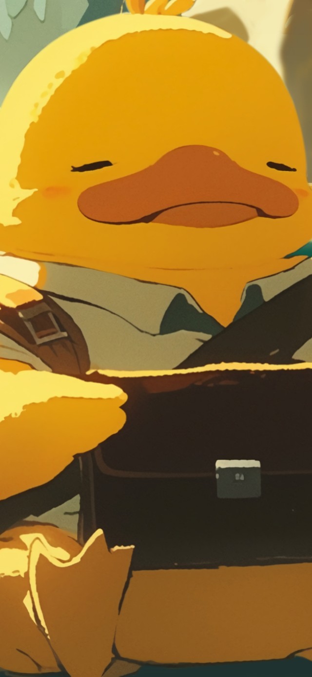 打工人：坐火车鸭