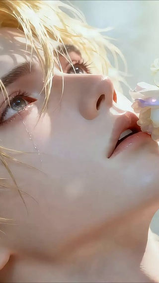 流泪的希腊美少年