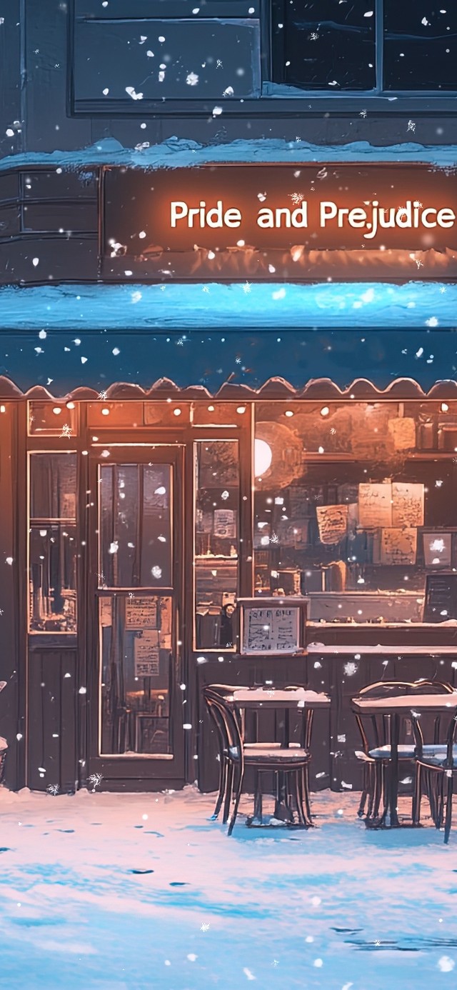 雪夜里的温暖小商店