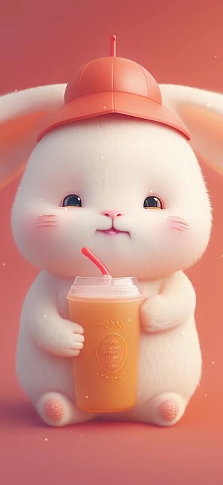 爱喝奶茶的兔子