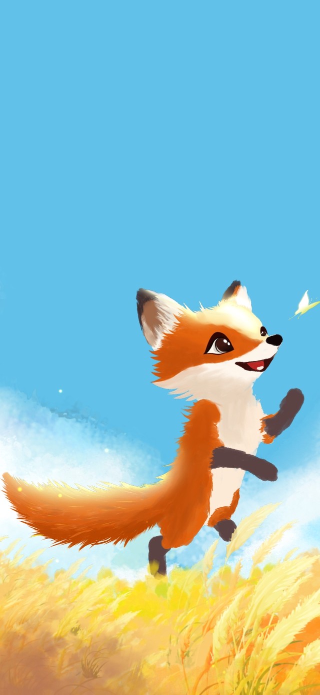 我是一只自由的小狐狸