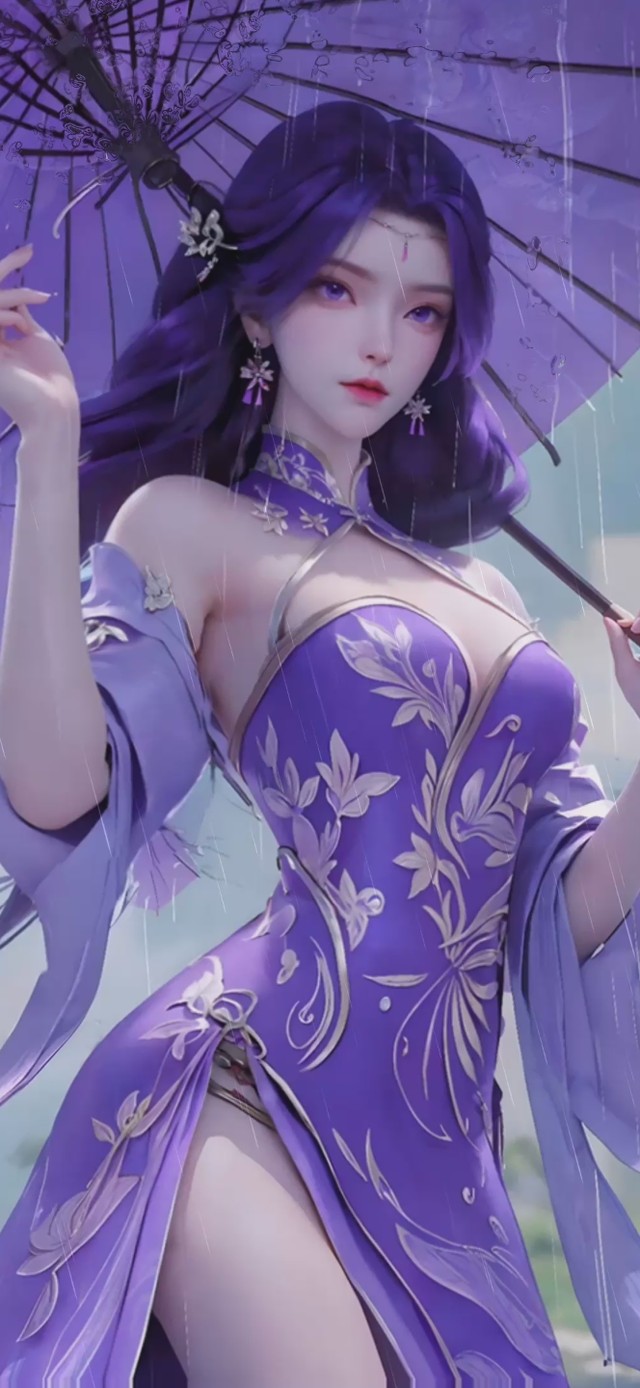 【4K】撑伞云曦