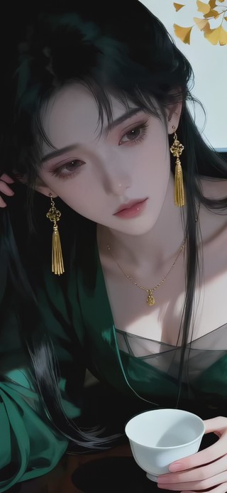 古风典雅长腿女神