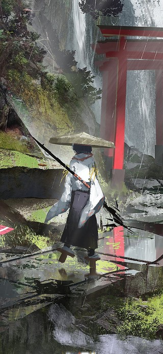雨天行走