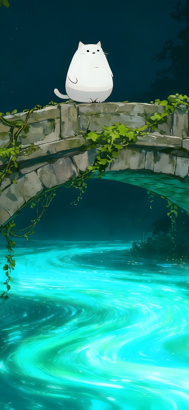 梦幻流光小溪