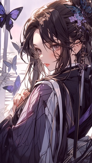暗黑系蝴蝶少女