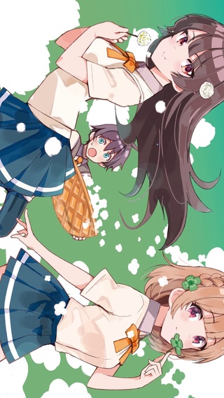 两个女孩