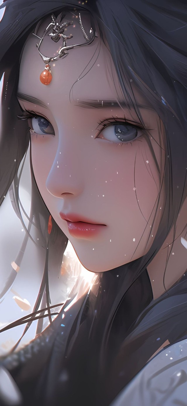 雪中女神