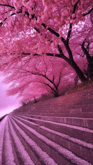 樱花飞舞