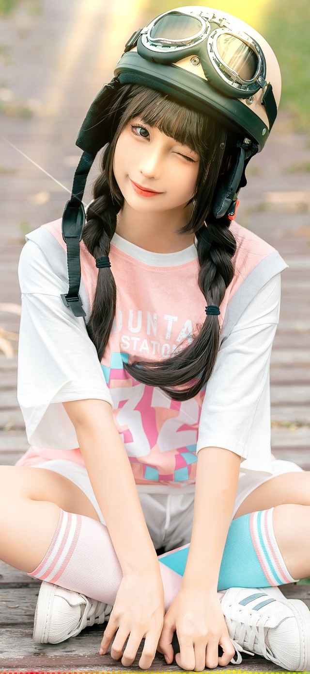 4K性感清纯双马尾美女