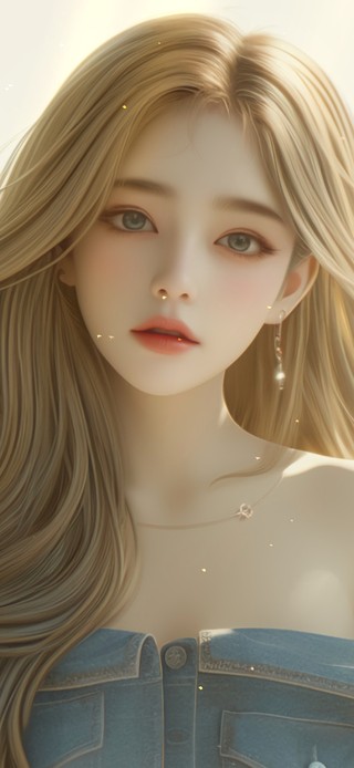 气质金发美女
