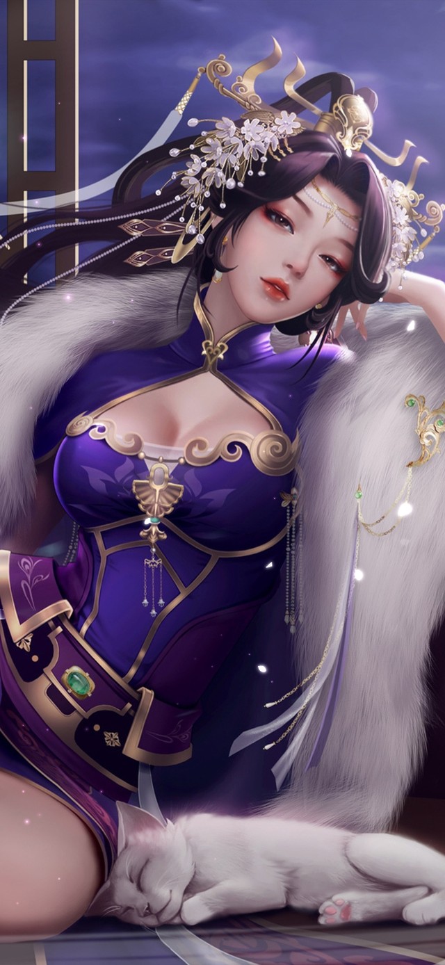 4K唯美古风美人