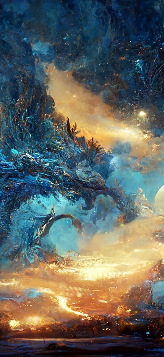 4k 唯美梦幻仙境流云