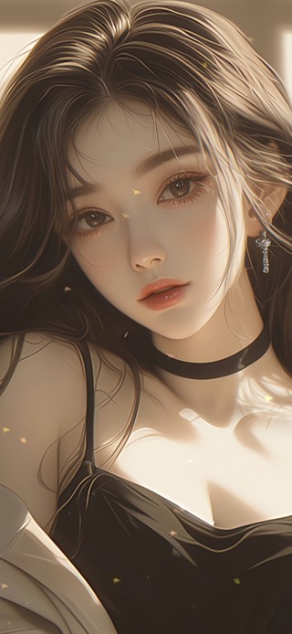 她在光里