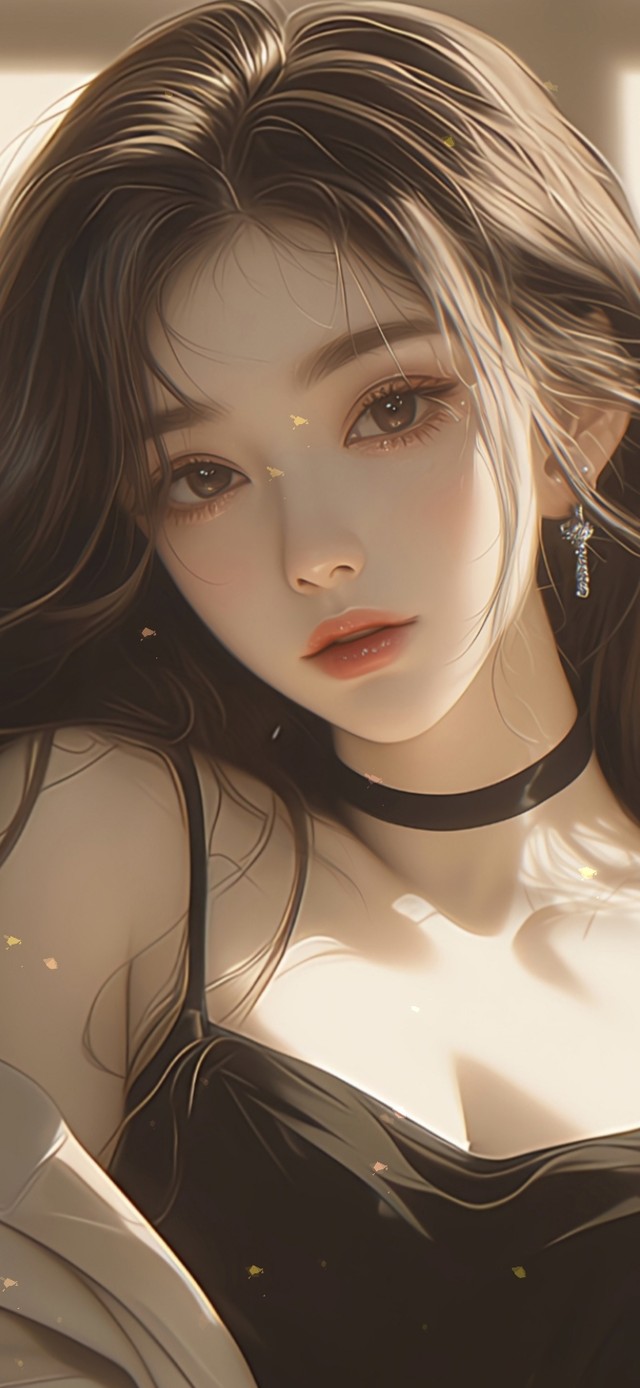 她在光里
