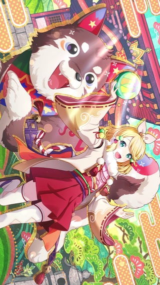 金发小女孩