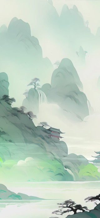 4K唯美风景-青山