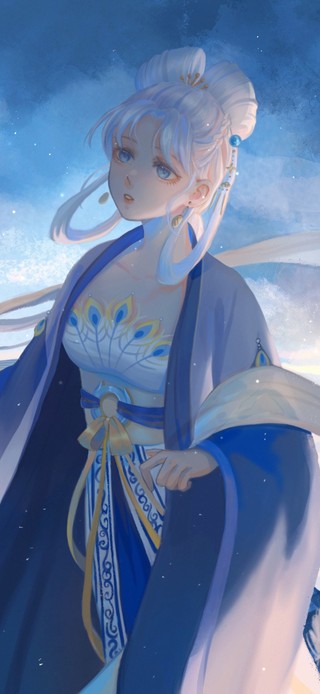 唯美古风少女