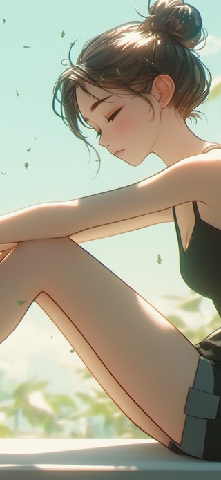 二次元窗边少女
