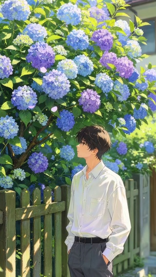 帅气男孩