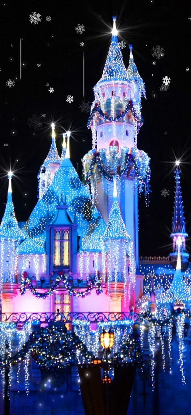 雪花城堡之灯光秀