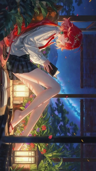 星空下夜读长离
