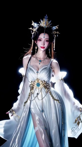 可爱清纯的美女