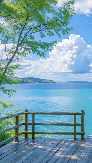 宁静海面