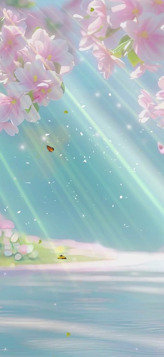 樱花树木
