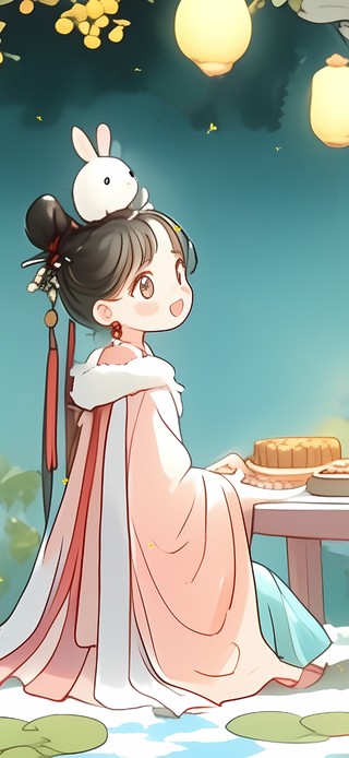 可爱的嫦娥