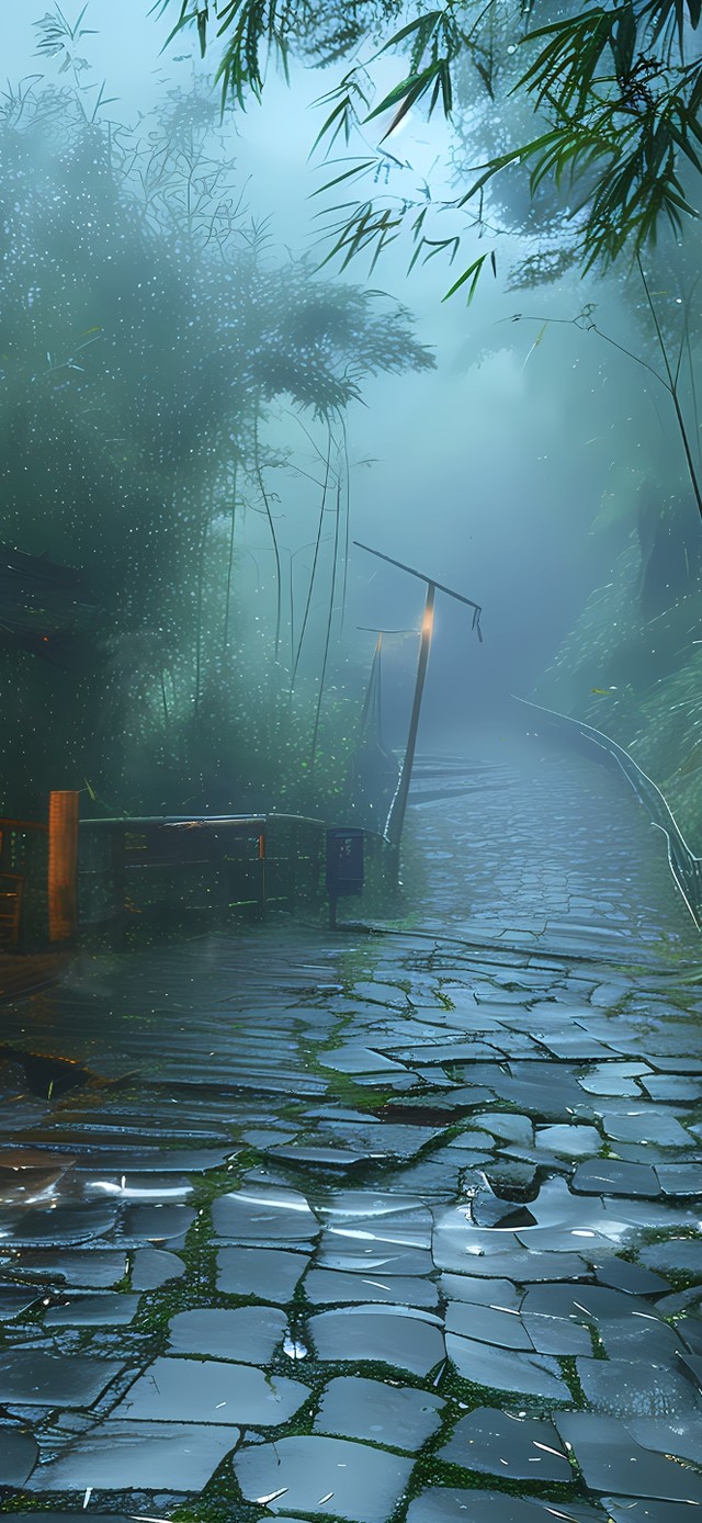 山间雨季