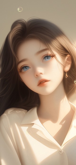 甜美可爱少女